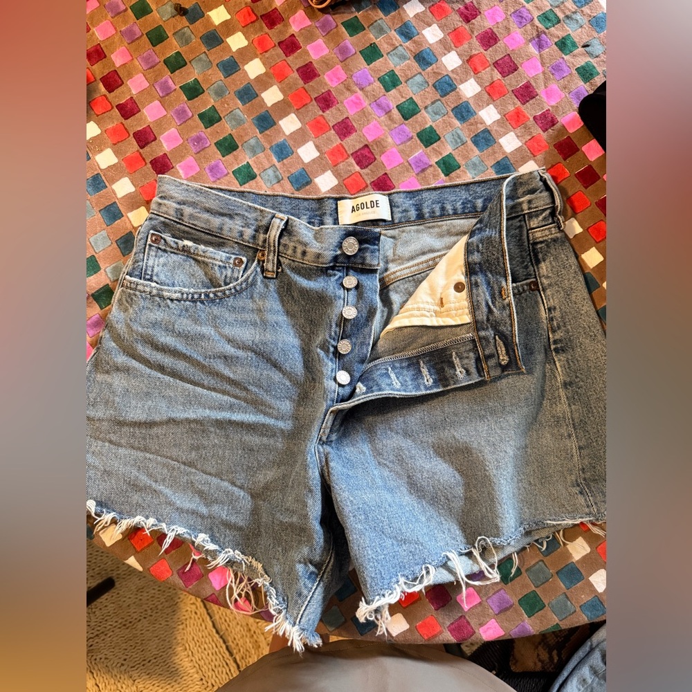 Agolde Parker long shorts